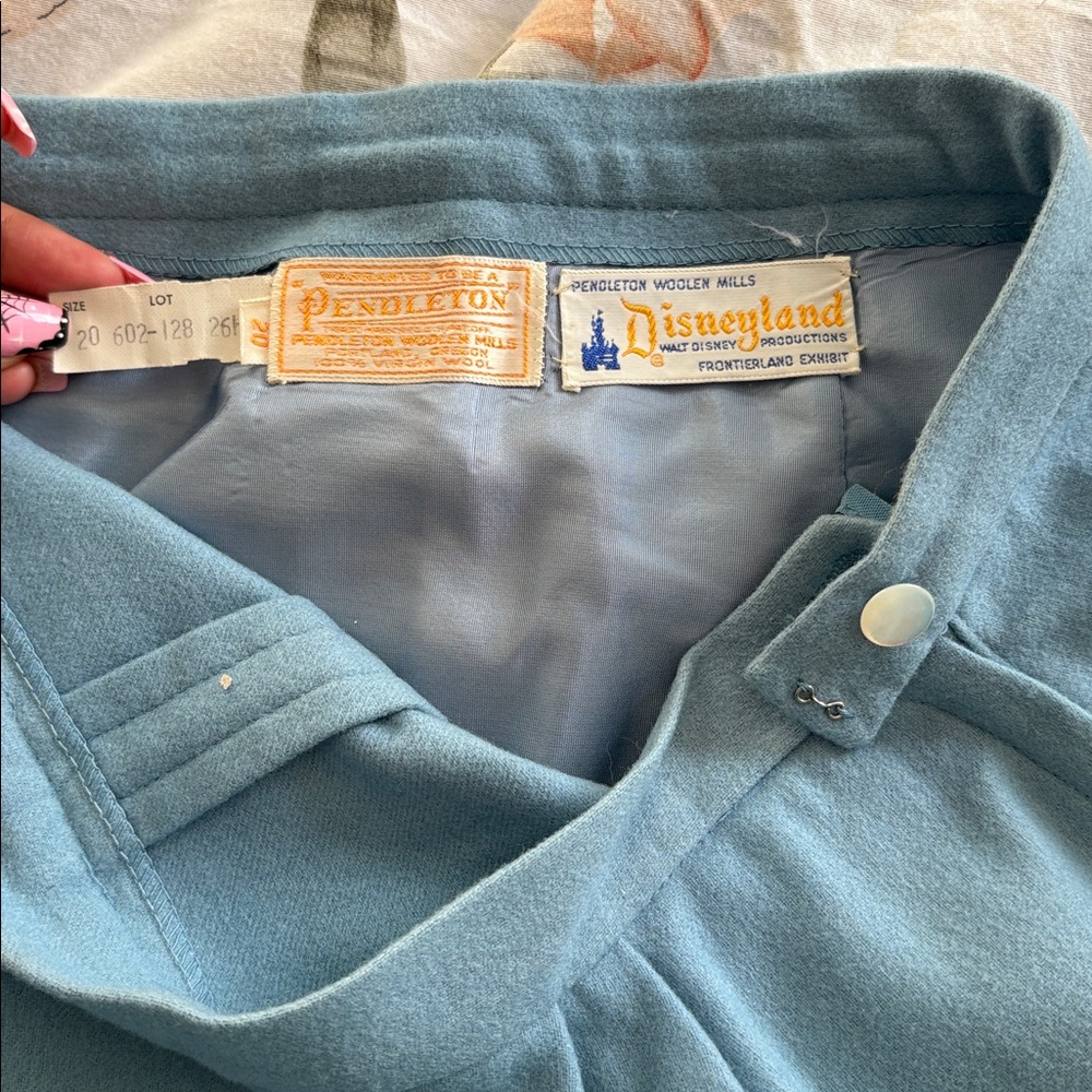 Pendleton Teal Garment With Disney Collaboration - image 5